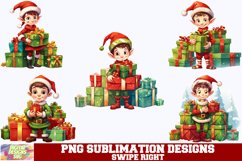 Christmas Elf PNG | Christmas Elf Sublimation |Christmas PNG Product Image 5