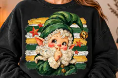 Christmas Elf Brushstroke Clipart PNG Product Image 2