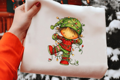 Christmas Elf Clipart Sublimation Product Image 2