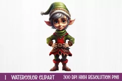 Christmas Elf Clipart, Christmas Elf Sublimation, Christmas Elf watercolor, Watercolor Christmas Elf, Christmas Elf Clip Art, Christmas Elf PNG, Christmas Elf Sublimation PNG, Christmas Elf Clipart PNG, Christmas Elf Watercolor Bundle, Christmas Elf Clipa