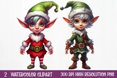 Christmas Elf Clipart, Christmas Elf Sublimation, Christmas Elf watercolor, Watercolor Christmas Elf, Christmas Elf Clip Art, Christmas Elf PNG, Christmas Elf Sublimation PNG, Christmas Elf Clipart PNG, Christmas Elf Watercolor Bundle, Christmas Elf Clipa