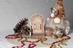 Christmas Elf Door - Laser File, SVG plan for Cutting Product Image 2