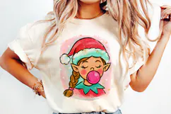 Festive Christmas Sublimation PNG | Funny Holiday Clipart Product Image 2