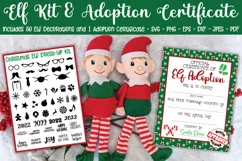 Elf Kit - Elf Toy Dress Up Kit and Adoption Certificate Product Image 1