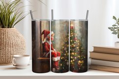 Christmas Elf 20oz Tumbler Sublimation PNG Product Image 1