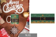 Christmas Elf Belt Mug Sublimation Product Image 1