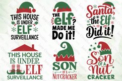 Christmas Elf SVG PNG Bundle Sublimation Product Image 4