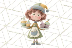 Christmas Elves Clipart PNG, Classic Santa’s Workshop Product Image 2
