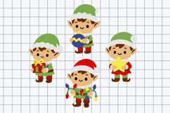 Christmas Elves 3D SVG Product Image 3