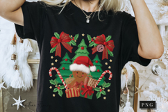 Coquette Embroidery Christmas PNG Product Image 9