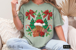 Coquette Embroidery Christmas PNG Product Image 10