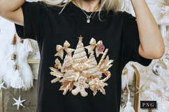 Coquette Embroidery Christmas PNG Product Image 6