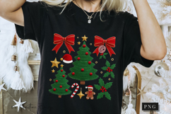 Coquette Embroidery Christmas PNG Product Image 6