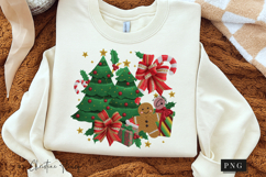 Coquette Embroidery Christmas PNG Product Image 3