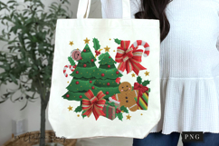 Coquette Embroidery Christmas PNG Product Image 7