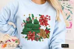 Coquette Embroidery Christmas PNG Product Image 8