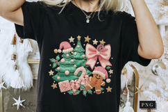 Coquette Embroidery Christmas PNG Product Image 6