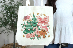 Coquette Embroidery Christmas PNG Product Image 7