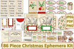 Bumper Christmas Craft Bundle 300 pieces JPEGS and PNGs Product Image 12