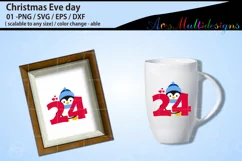 24th day of Christmas svg / Christmas eve Product Image 2