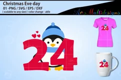 24th day of Christmas svg / Christmas eve Product Image 1