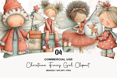 Whimsical Christmas Clipart Bundle, Christmas Big Bundle Product Image 2
