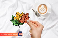 Christmas Fall Sticker, Festive Fall Sticker Pack Product Image 1