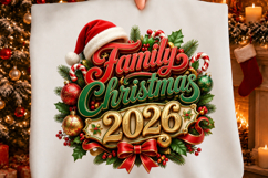Christmas Family 2026 Sublimation PNG Product Image 4