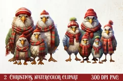 Christmas Family Animals Clipart Bundle, Christmas Family Animals Clipart, Christmas Family Animals Clipart Bundle, Christmas Family Animals Watercolor, Watercolor Christmas Family Animals, Christmas Family Animals Sublimation, Christmas Family Animals, C