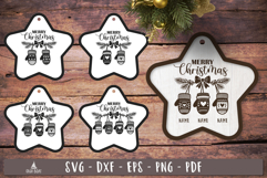 Christmas family Ornament SVG Personalized design