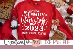 Family Christmas 2023 SVG, Family Christmas Shirts SVG Product Image 1