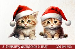Christmas Farm Animal Peeking Clipart Sublimation Product Image 1