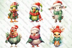 Christmas Farm Animals Sublimation Bundle Product Image 3