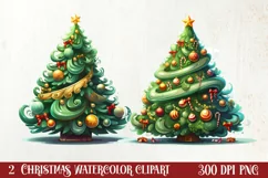 Christmas Farm Animals Clipart, Christmas PNG Product Image 1