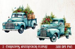 Christmas Farm Animals Clipart, Christmas PNG Product Image 1