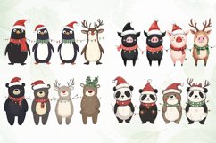 Christmas Farm Animals Sublimation Product Image 5