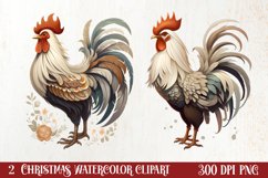 Christmas Farm Clipart, Christmas Clipart Product Image 1