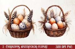 Christmas Farm Clipart, Christmas Clipart Product Image 1