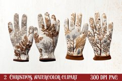 Christmas Farm Clipart, Christmas Clipart Product Image 1