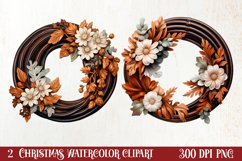 Christmas Farm Clipart, Christmas Clipart Product Image 1