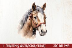 Christmas Farm Clipart, Christmas Clipart Product Image 1