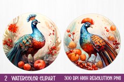 Christmas Farm Ornaments Clipart Sublimation, Christmas PNG Product Image 1