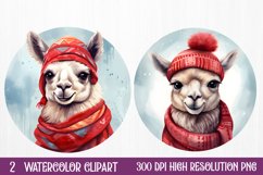 Christmas Farm Ornaments Clipart Sublimation, Christmas PNG Product Image 1