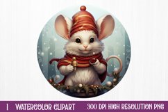 Christmas Farm Ornaments Clipart Sublimation, Christmas PNG Product Image 1