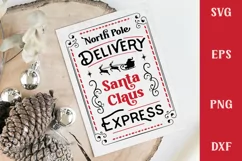 christmas farmhouse svg on card