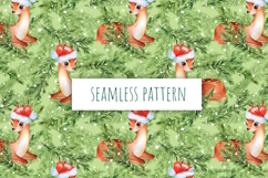 Christmas Fawn Seamless Pattern Product Image 1