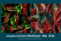 Christmas Patterns, Christmas Feathers Patterns, Holiday, s2 Product Image 2