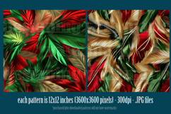 Christmas Patterns, Christmas Feathers Patterns, Holiday, s4 Product Image 2