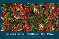 Christmas Patterns, Christmas Feathers Patterns, Holiday, s5 Product Image 2