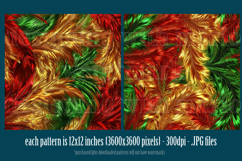 Christmas Patterns, Christmas Feathers Patterns, Holiday, s8 Product Image 2